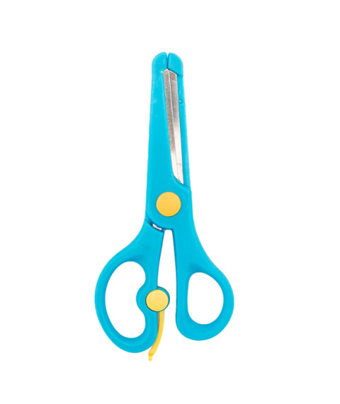 Foarfece pentru copii 13,5 cm, cu mecanism de retur în asort.